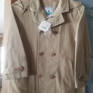 NWT Janie and Jack boys linen jacket